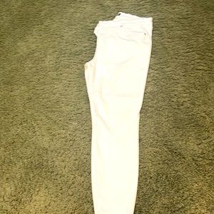 Kut “Donna” Fab Ab high rise skinny jean size 16 in white
